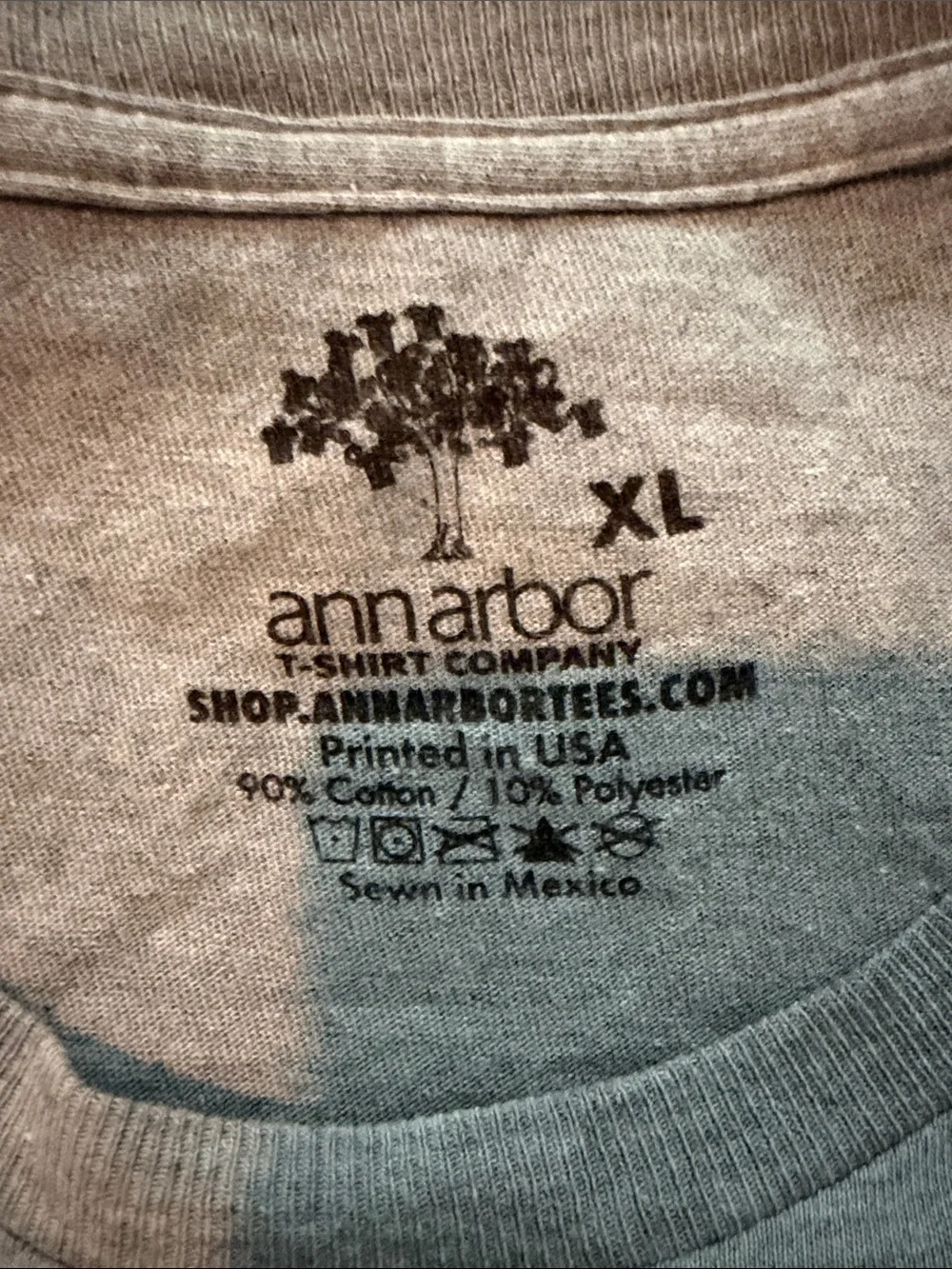 Ann Arbor T-Shirt Co Camp Crystal Lake Counselor Graphic Tee Gray XL Friday 13th - Picture 2 of 3
